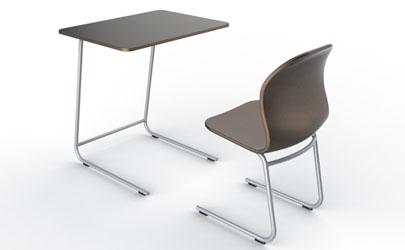 T型课桌椅-武汉外观设计-工业设计